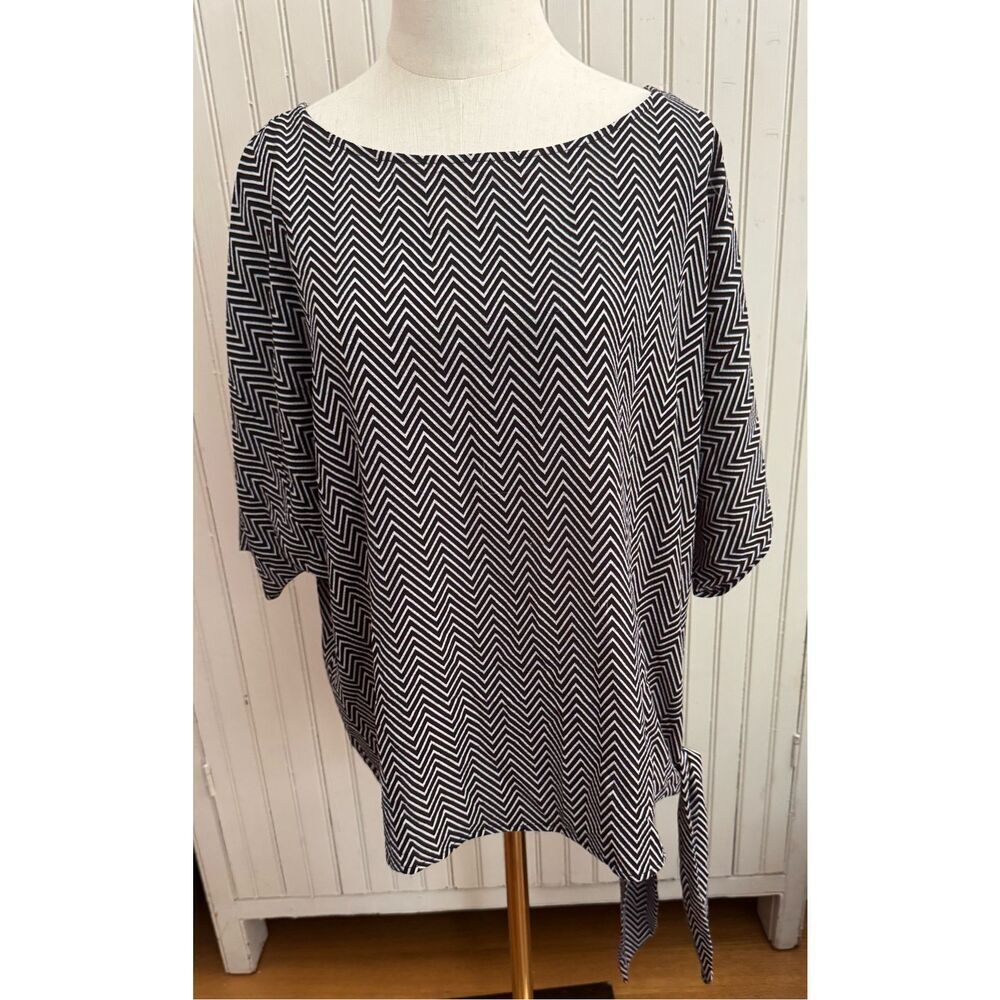Michael Kors side tie blouse sz xl - Picture 1 of 4